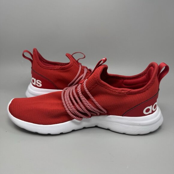 ADIDAS Lite Racer Adapt Mens Running Shoes Red Size 14 FW6403 - Picture 2 of 8